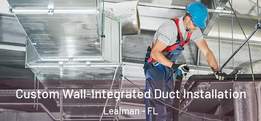 Custom Wall-Integrated Duct Installation Lealman - FL