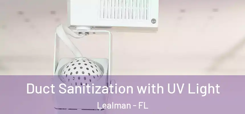 Duct Sanitization with UV Light Lealman - FL