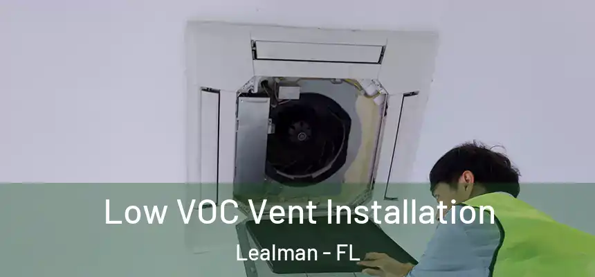 Low VOC Vent Installation Lealman - FL