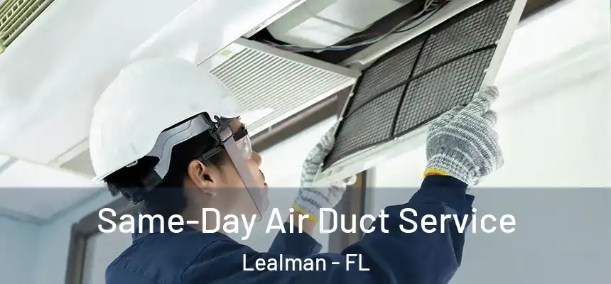 Same-Day Air Duct Service Lealman - FL